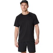 ACTBR PANEL JACQUARD SS T メンズ ランニングウェア シャツ パフォーマンスブラック(001) Lサイズ 2031F123