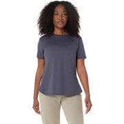ウイメンズフレックスストレッチシャツ レディース フィットネス ヨガ シャツ インディゴフォグ(500) Mサイズ 2032D267