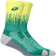 PFM RUN SOCK CREW ユニセックス ランニングウェア ソックス シトロン×ジャスパーグリーン（752） 26cm 3013A977