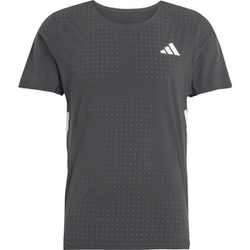 アディゼロランニング半袖Tシャツ メンズ ランニングウェア シャツ Black（JF3473） J/Lサイズ JOM26