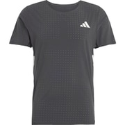 アディゼロランニング半袖Tシャツ メンズ ランニングウェア シャツ Black（JF3473） J/Lサイズ JOM26