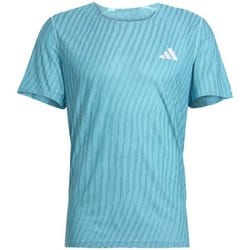 Adi365ランニングクライマクール+半袖Tシャツ メンズ ランニングウェア シャツ Mint Ton/Preloved Teal（JP3851） J/XLサイズ KRD96