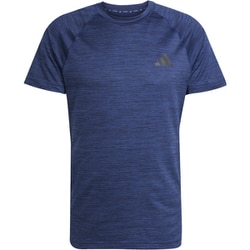 ジム+半袖Tシャツ メンズ ランニングウェア シャツ Dark Blue Melange（JW7276） J/Mサイズ KTM64