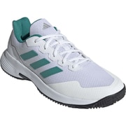 ゲームコート2.0 AC メンズ テニスシューズ フットウェアWHT/Pure Teal/Core Black 26cm JP7722
