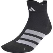 RUNXADIZEROソックス ユニセックス ランニングウェア ソックス BLK/WHT/WHT(JC6463) Mサイズ(25-27cm) KTL78