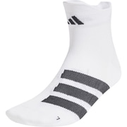 RUNXADIZEROソックス ユニセックス ランニングウェア ソックス White/Black/Black(JD9557) Mサイズ(25-27cm) KTL78