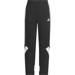 エッセンシャルズカラーブロックウォームアップパンツ キッズ パンツ Black/White（JZ8699） J130サイズ KCE58