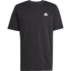 ミニピザグラフィックTシャツ メンズ フィットネス 半袖シャツ Black（JM6483） J/Lサイズ JXY66