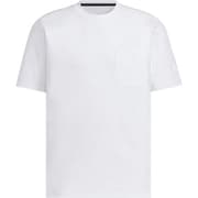 プレミアムカジュアル軽量 ニット半袖ポケットTシャツ メンズ フィットネス 半袖シャツ White(KA1230) J/XLサイズ WK610