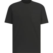 プレミアムカジュアル軽量 ニット半袖ポケットTシャツ メンズ フィットネス 半袖シャツ Black(KA1231) J/XLサイズ WK610