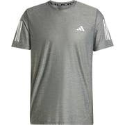 オウンザラン半袖Tシャツ メンズ ランニングウェア シャツ Grey Six/White Melange(JN1715) J/Mサイズ IKM76