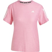 オウン ザ ラン 半袖Tシャツ レディース ランニングウェア シャツ ルシッドPNK/WHT（JW9675） Mサイズ IKM84
