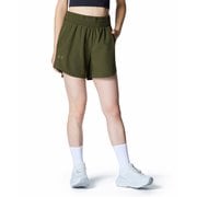 フレックスウーブン5インチショーツ レディース フィットネス ショートパンツ Expedition Green(308) LGサイズ 1376933