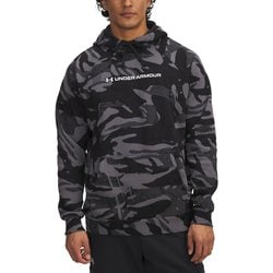 FLEECE AO PRINT HD メンズ フィットネス パーカー BLK/WHT(001) MDサイズ 6003957