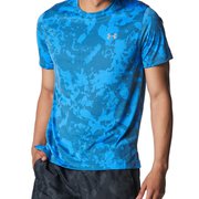 ローンチプリントショートスリーブTシャツ メンズ ランニングウェア シャツ Blue Atlantis/Washed Navy(402) MDサイズ 6006110
