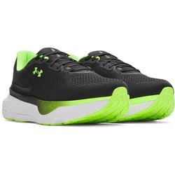 インフィニットプロ2 メンズ ランニングシューズ Black/Hyper Green（005） 27cm 3028168