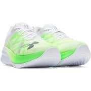 UAベロシティプロ ユニセックス ランニングシューズ White/Hyper Green（106） 28.5cm 3027560