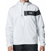 メッシュライナーカラーブロックジャケット メンズ フィットネス パーカー White（100） XLサイズ 6007836