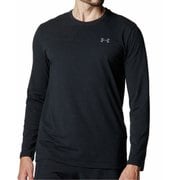 パフォーマンスコットンロングスリーブTシャツ メンズ フィットネス 長袖シャツ Black（001） XLサイズ 6007849