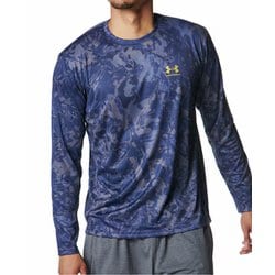 TECH CAMO L/S T メンズ ランニングウェア シャツ MDN（410） MDサイズ 6007731