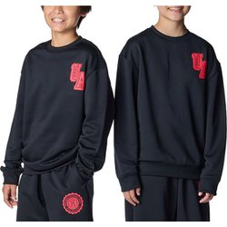 TECH TERRY OS CLG CREW キッズ トップス 長袖 (001) YMDサイズ 6007825