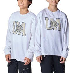 CTN VARSITY LOGO L/S T キッズ トップス 長袖 WHT(100) YMDサイズ 6007827