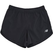 スポーツショーツ5インチ(インナーなし) レディース ランニングウェア ショートパンツ ブラック(BK) Lサイズ WS51200