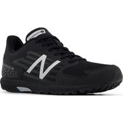 エヌビーハンゾーJレース キッズ ランニングシューズ Black with silver metallic 19cm M YPHANZM6