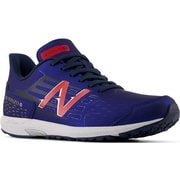 エヌビーハンゾーJシンセティックレース キッズ ランニングシューズ Galaxy blue with team red 23cm M YPHNZSM1