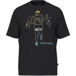 ビフォーアフターショートスリーブTシャツ メンズ ランニングウェア シャツ ブラック（BK） Lサイズ MT53934