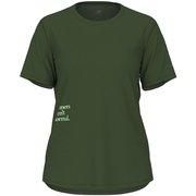 Athletics Graphic T-Shirt レディース ランニングウェア シャツ Dアルペングリーン（DAA） Sサイズ WT53226