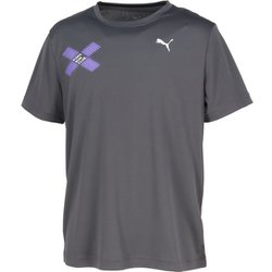 ランニングDIGITOKYOグラフィック半袖Tシャツ メンズ ランニングウェア シャツ Dusky Gray（44） Mサイズ 528249