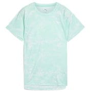 ウィメンズランニングヴェロシティAOP半袖Tシャツ レディース ランニングウェア シャツ Mint Melt（45） Sサイズ 528230