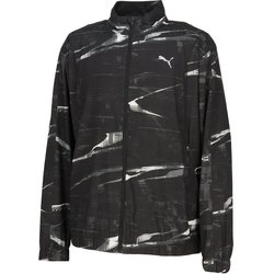 ランニングヴェロシティAOPジャケット メンズ ランニングウェア ジャージ PUMA Black（01） XLサイズ 528234