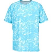 ランニングヴェロシティAOP半袖Tシャツ メンズ ランニングウェア シャツ Speed Blue(18) Lサイズ 528256
