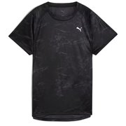 W RUN VELOCITY AOP Tシャツ レディース ランニングウェア シャツ PUMA Black（01） XLサイズ 528230