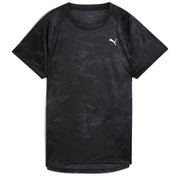 ウィメンズランニングヴェロシティAOP半袖Tシャツ レディース ランニングウェア シャツ PUMA Black（01） Mサイズ 528230