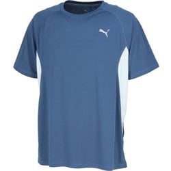 ラン ヴェロシティ 半袖 Tシャツ メンズ ランニングウェア シャツ Dark Indigo（80） XLサイズ 527238