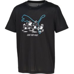 PUMA メッシュデザイン スポーツシャツ XL PUMA公式】ユニセックス GRAPHICS メダル 半袖 Tシャツ
