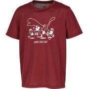 RUN GRAPHIC メッシュ Tシャツ メンズ ランニングウェア シャツ Ruby Shimmer(96) Sサイズ 528395