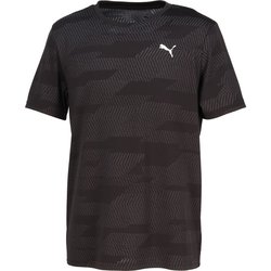 PUMA FLEX JACQUARD Tシャツ メンズ ランニングウェア シャツ PUMA Black（01） XLサイズ 528316