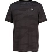PUMA FLEX JACQUARD Tシャツ メンズ ランニングウェア シャツ PUMA Black（01） Mサイズ 528316