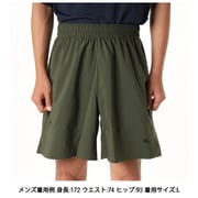 TADエッセンシャル7インチウーブンショーツ メンズ フィットネス ショートパンツ Dark Olive（70） XLサイズ 527368