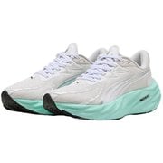 ウィメンズ ヴェロシティニトロ4 レディース ランニングシューズ PUMA White-Mint Melt(05) 24cm 311141