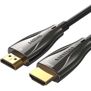 光ファイバー HDMIケーブル HDMI2.1 8K対応 100m ブラック AL-1659