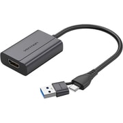 USB-C and USB-A to HDMI 変換アダプタ AC-9781