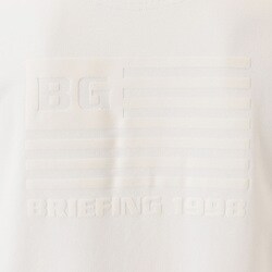 BRIEFING ポロシャツ XL ホワイト ヨドバシ.com - ブリーフィングゴルフ BRIEFING GOLF MS BG FLAG
