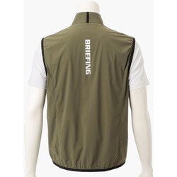 ブリーフィングゴルフ MS WIND VEST ベスト サイズL 新品 オリーブ ブリーフィングゴルフ MS WIND VEST ベスト サイズL 新品