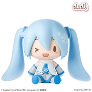 初音ミクシリーズ ふわぷち デフォルメフィギュア 雪ミク [塗装済完成品フィギュア 全高約80mm]