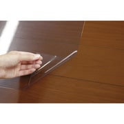 ズレ防止付 透明 ダイニングシート 防水 床暖房対応 パーソナルサイズ 90cm×230cm TDS-923